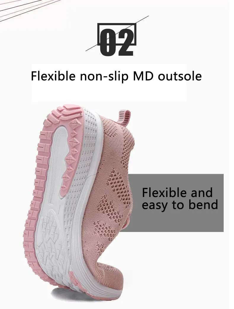 2024 Women Shoes Summer Air Mesh Sport Aqua Shoes Outdoor Women's Quick Dry Water Shoes Sneakers unisex running shoes