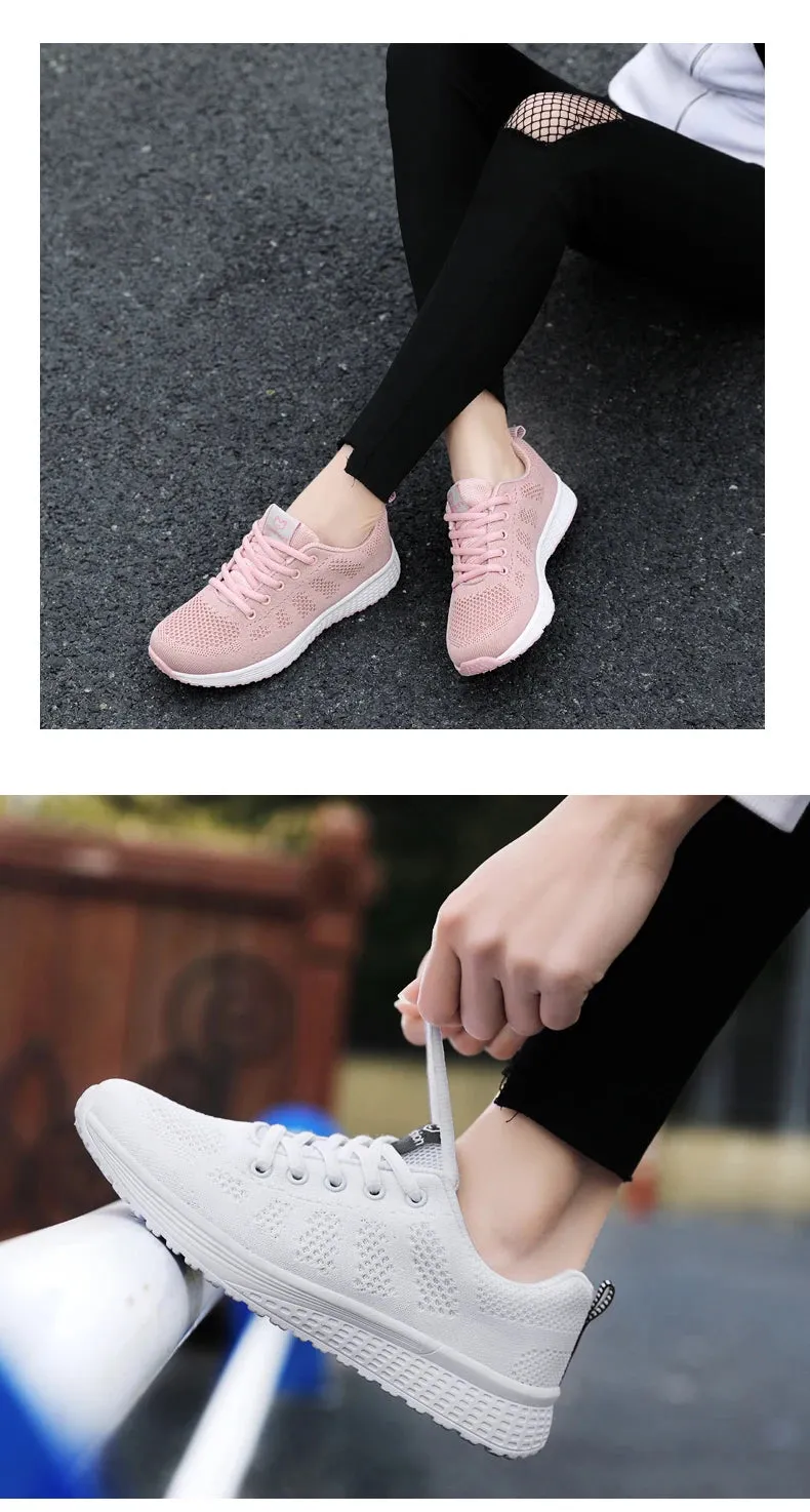 2024 Women Shoes Summer Air Mesh Sport Aqua Shoes Outdoor Women's Quick Dry Water Shoes Sneakers unisex running shoes
