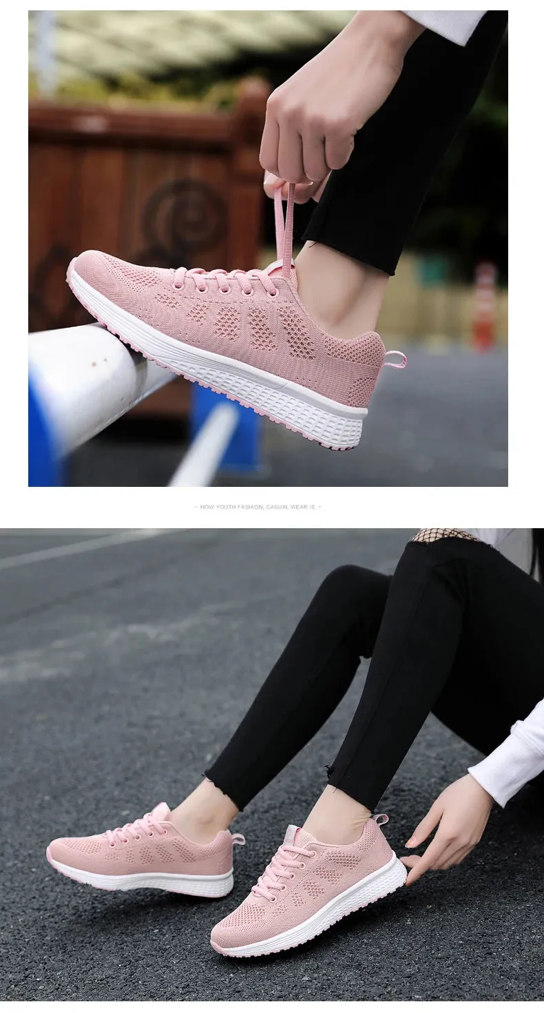 2024 Women Shoes Summer Air Mesh Sport Aqua Shoes Outdoor Women's Quick Dry Water Shoes Sneakers unisex running shoes