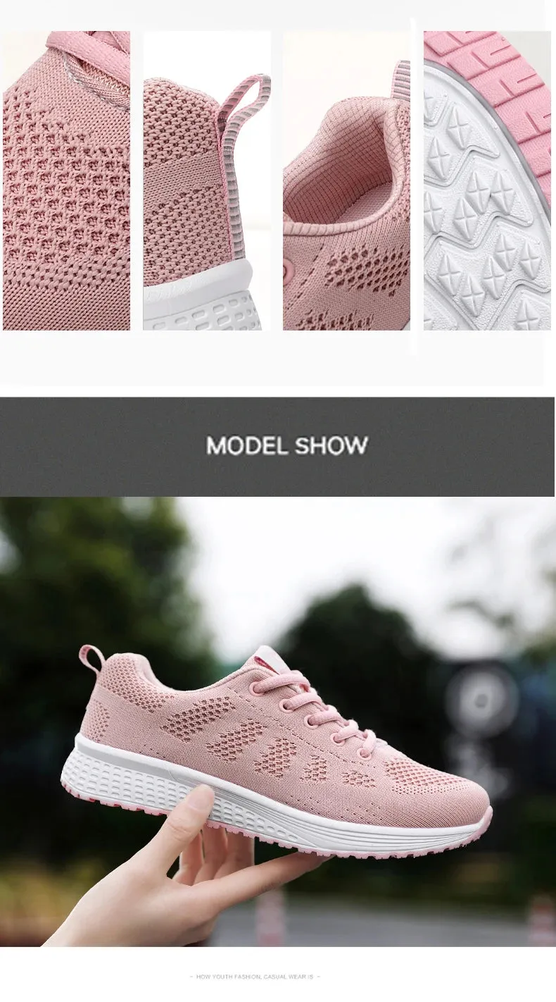 2024 Women Shoes Summer Air Mesh Sport Aqua Shoes Outdoor Women's Quick Dry Water Shoes Sneakers unisex running shoes