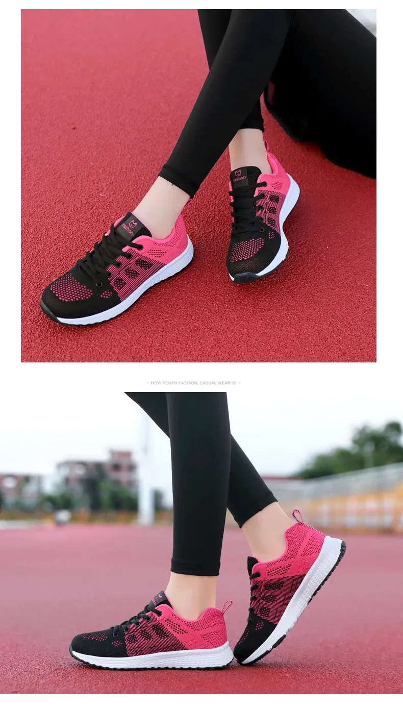 2024 Women Shoes Summer Air Mesh Sport Aqua Shoes Outdoor Women's Quick Dry Water Shoes Sneakers unisex running shoes