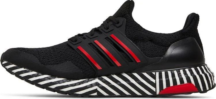 Adidas UltraBoost 'Striped Boost' sneakers, black