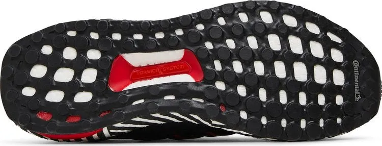 Adidas UltraBoost 'Striped Boost' sneakers, black
