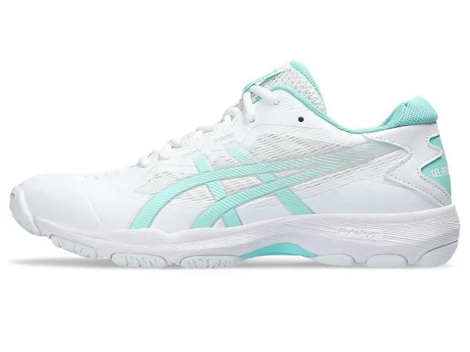 Asics Womens Gel Netburner Academy 9 - White/Illuminate Mint