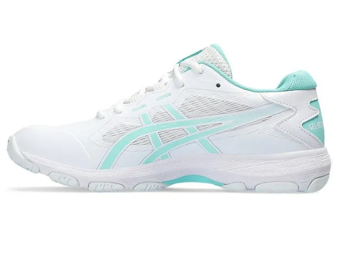 Asics Womens Gel Netburner Academy 9 - White/Illuminate Mint