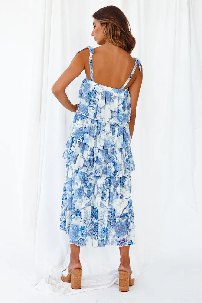 Bentota Midi Dress Blue