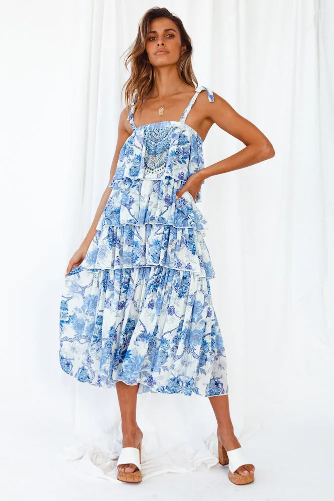 Bentota Midi Dress Blue