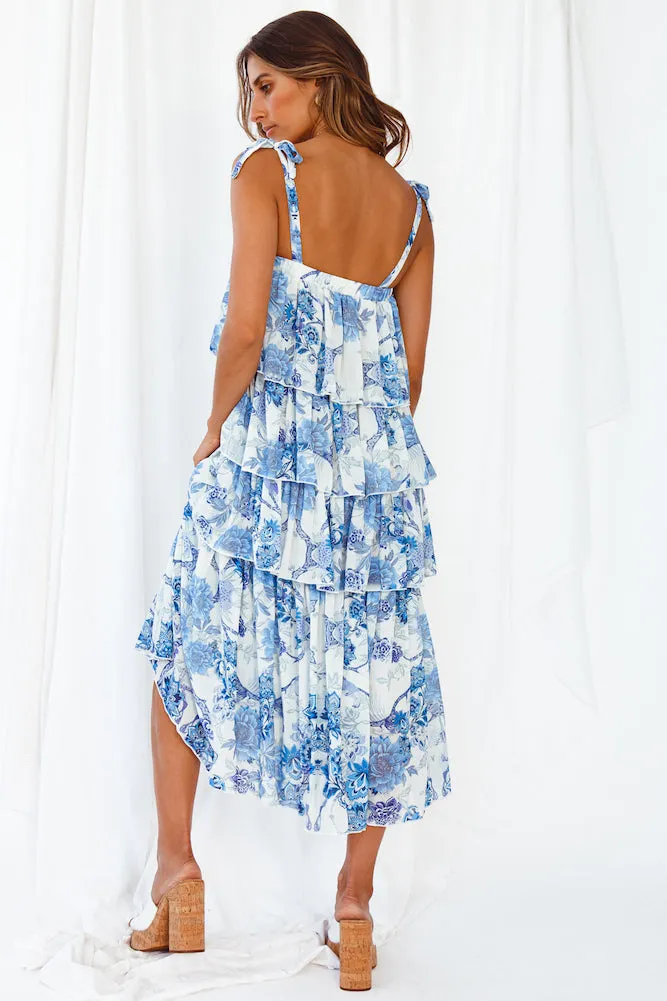Bentota Midi Dress Blue