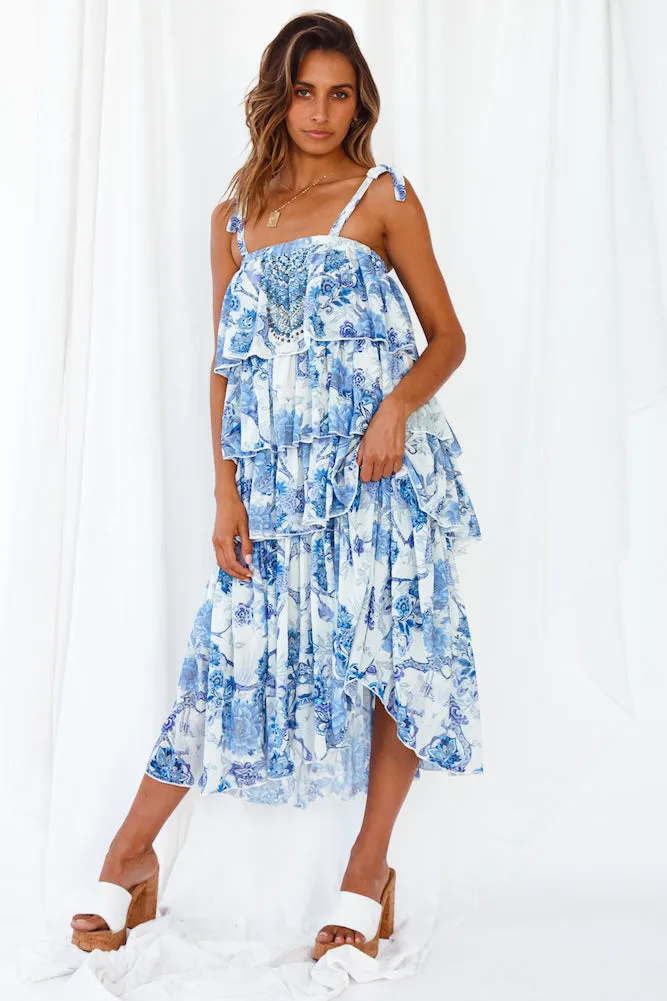 Bentota Midi Dress Blue