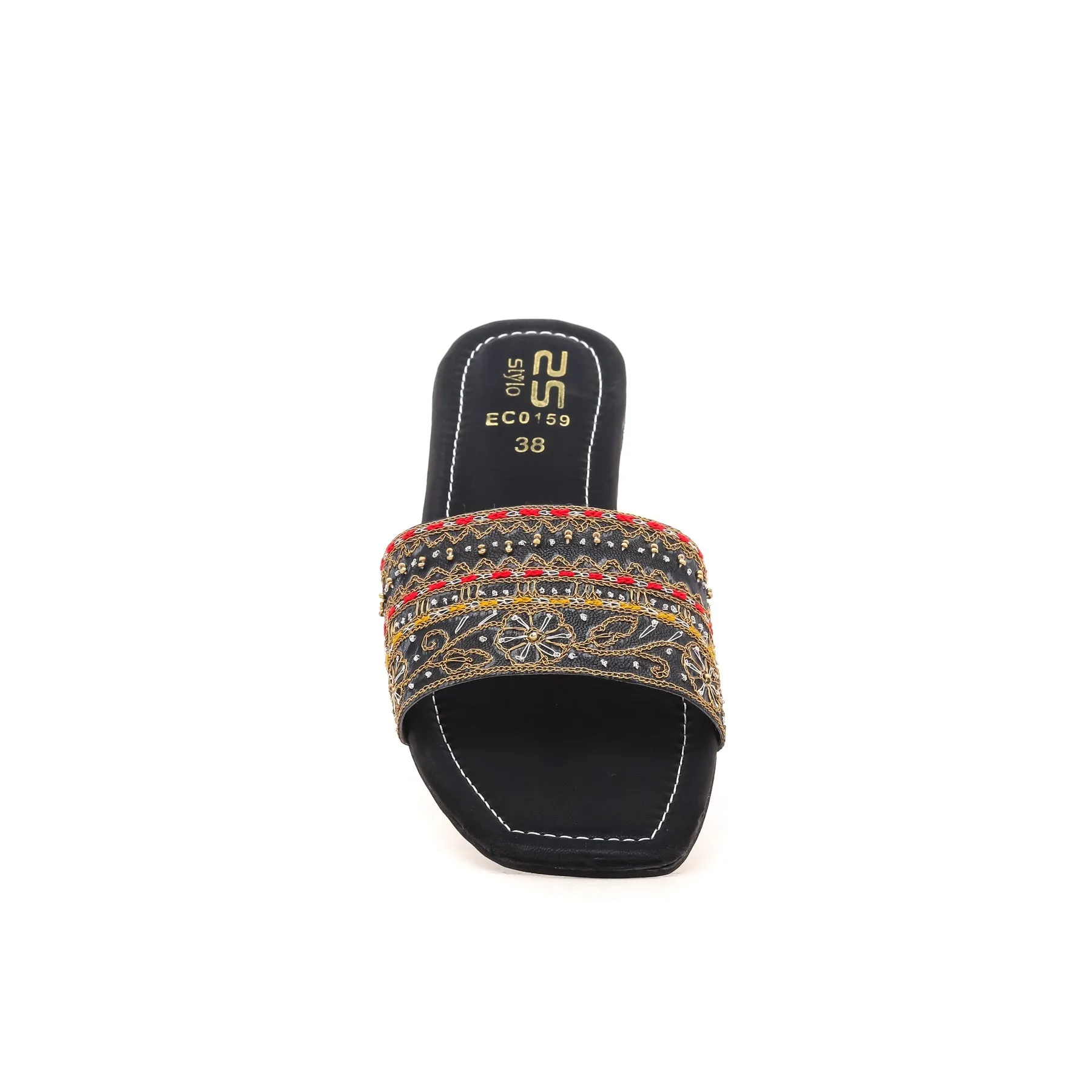 Black Ethnic Slipper EC0159