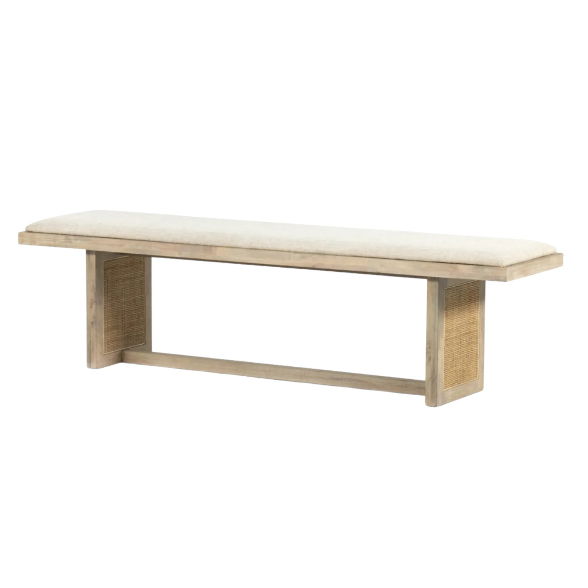 Claire Bench - White Wash