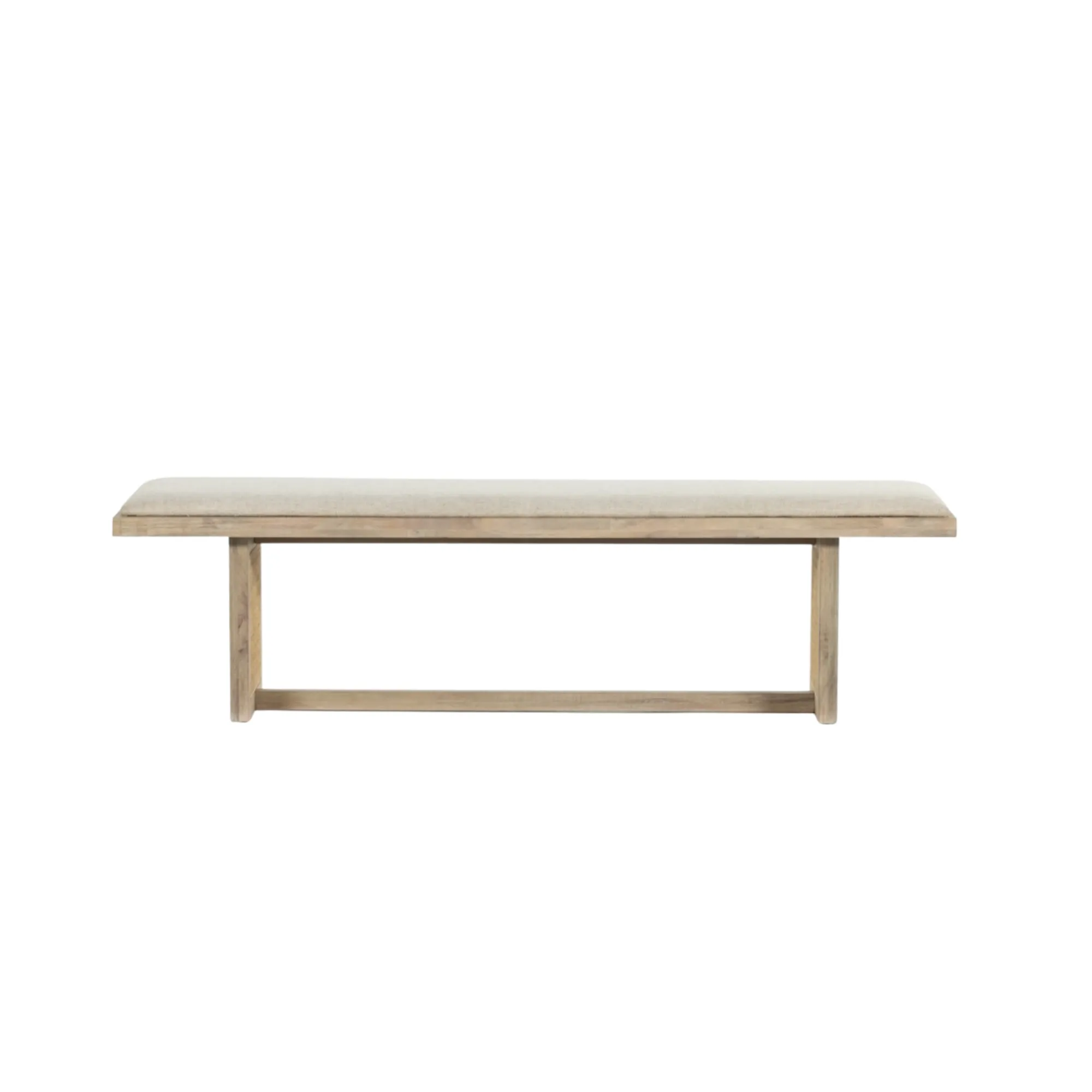Claire Bench - White Wash