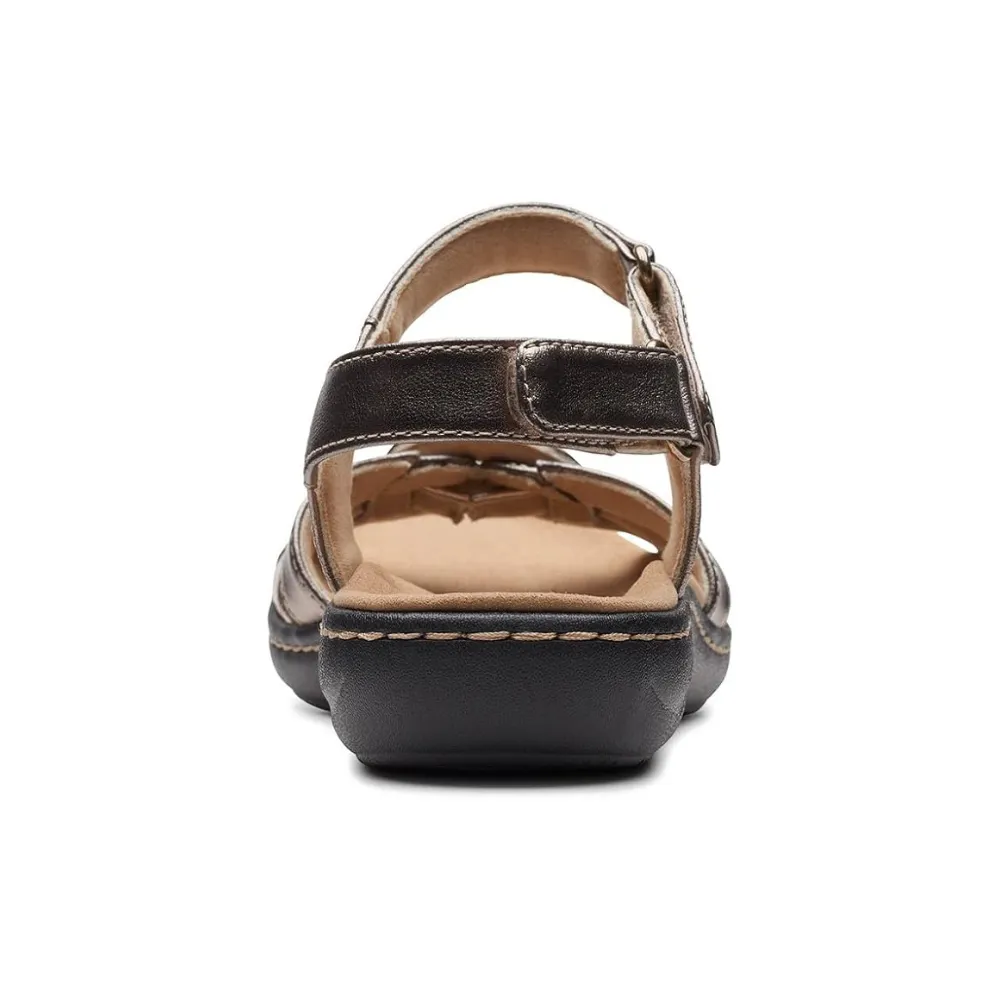 Clarks Laurieann Sela Metallic Leather Sandals (Women's)