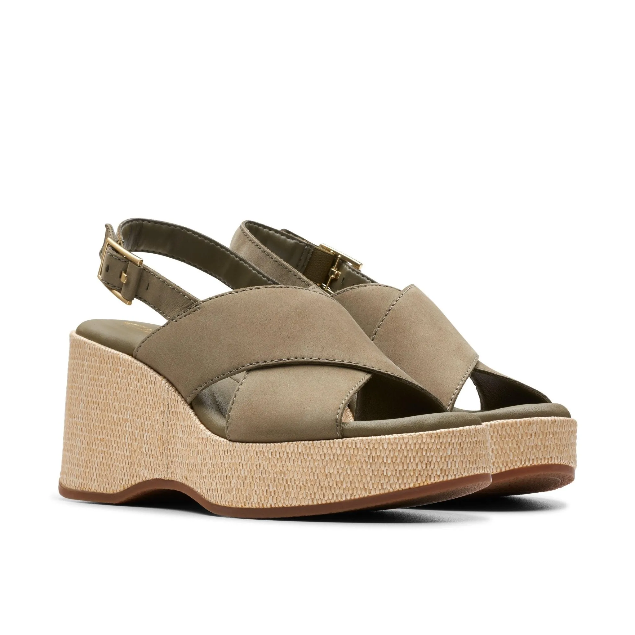 Clarks Women's Manon Wish Wedge Sandals