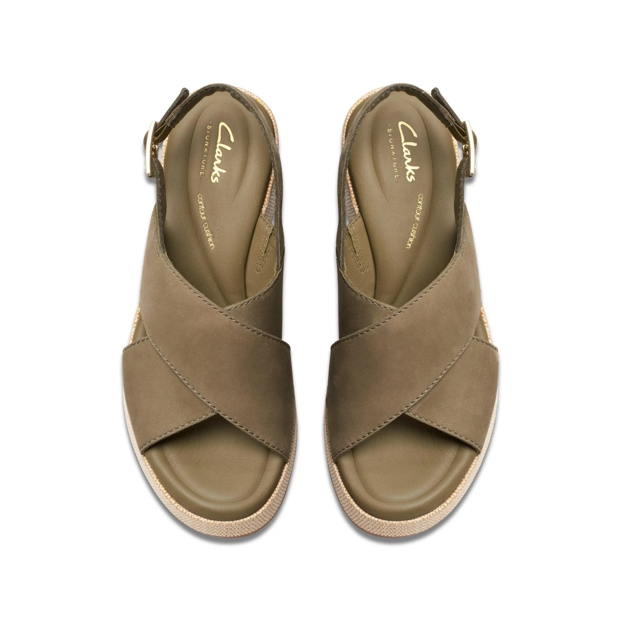 Clarks Women's Manon Wish Wedge Sandals