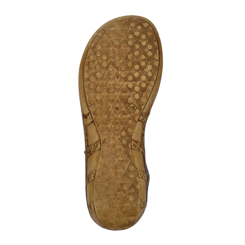 Cushioned Leather Sandals - HAK41013 / 327 453
