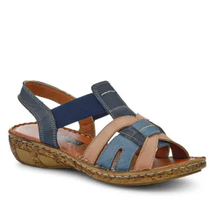 Cushioned Leather Sandals - HAK41013 / 327 453