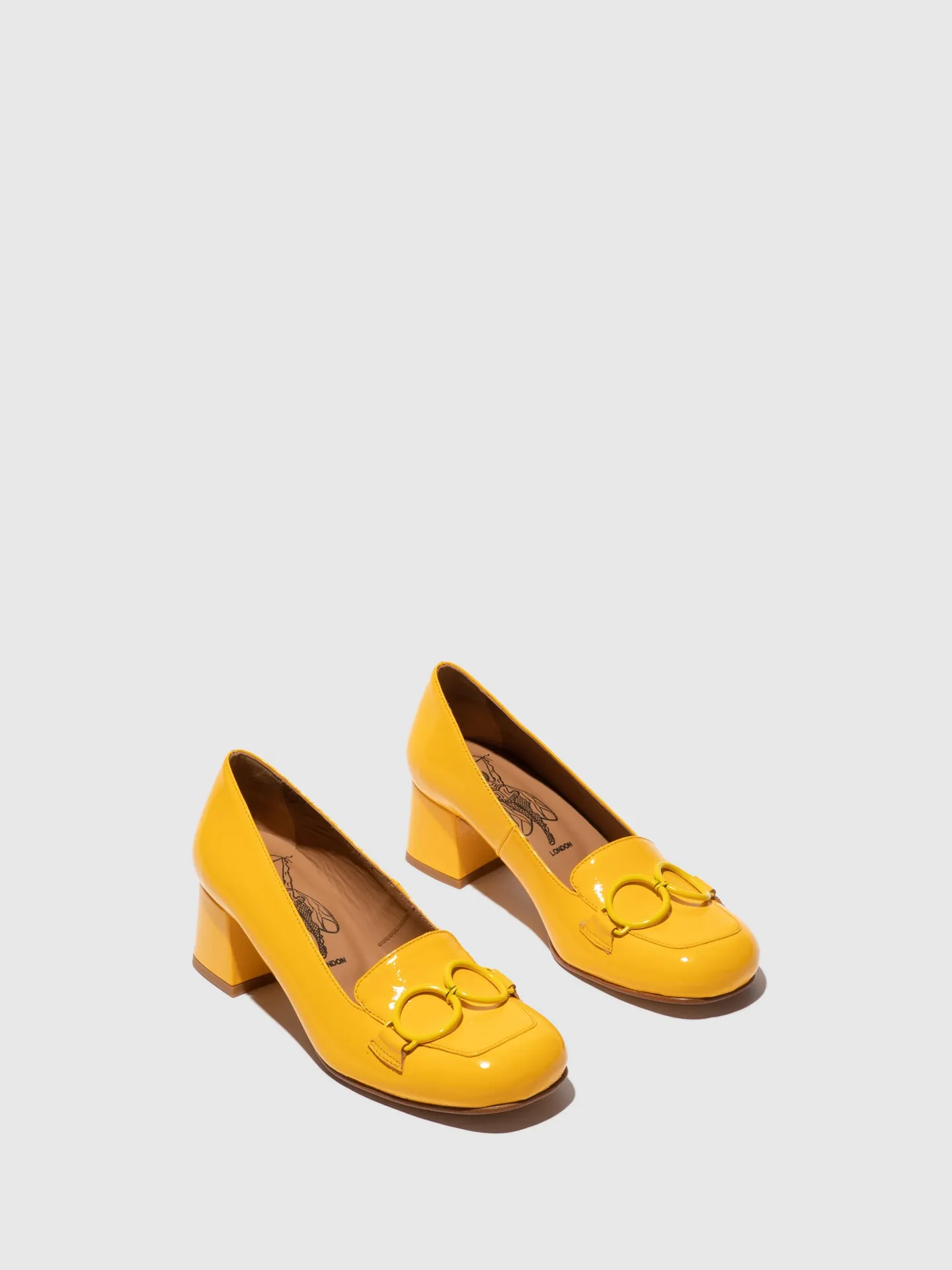 Heel Shoes SIVI081FLY YELLOW