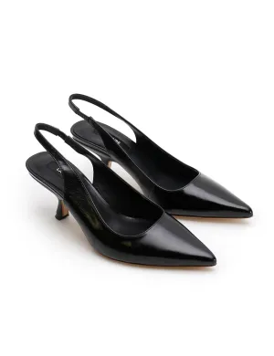 La Tribe Nina Sling Back BLACK