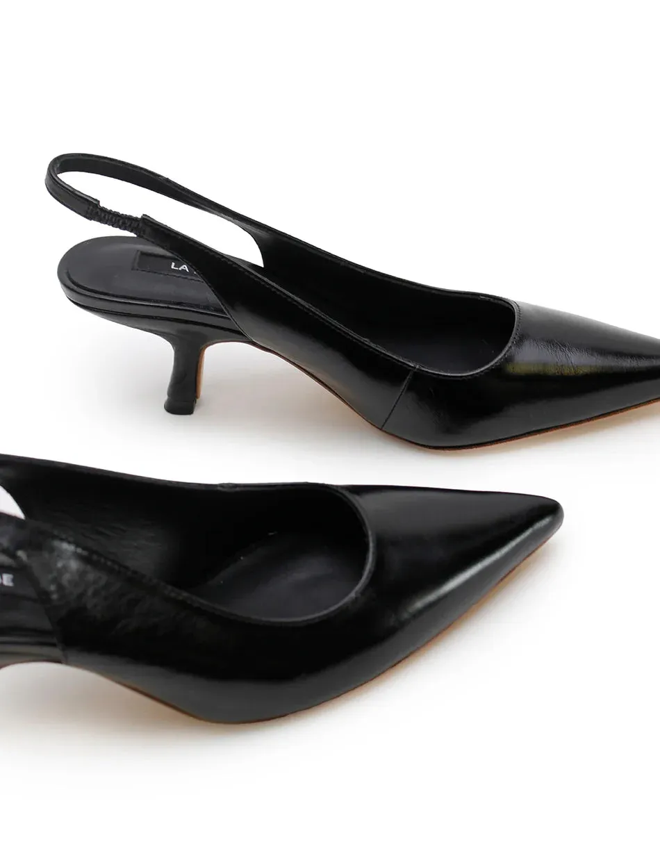 La Tribe Nina Sling Back BLACK