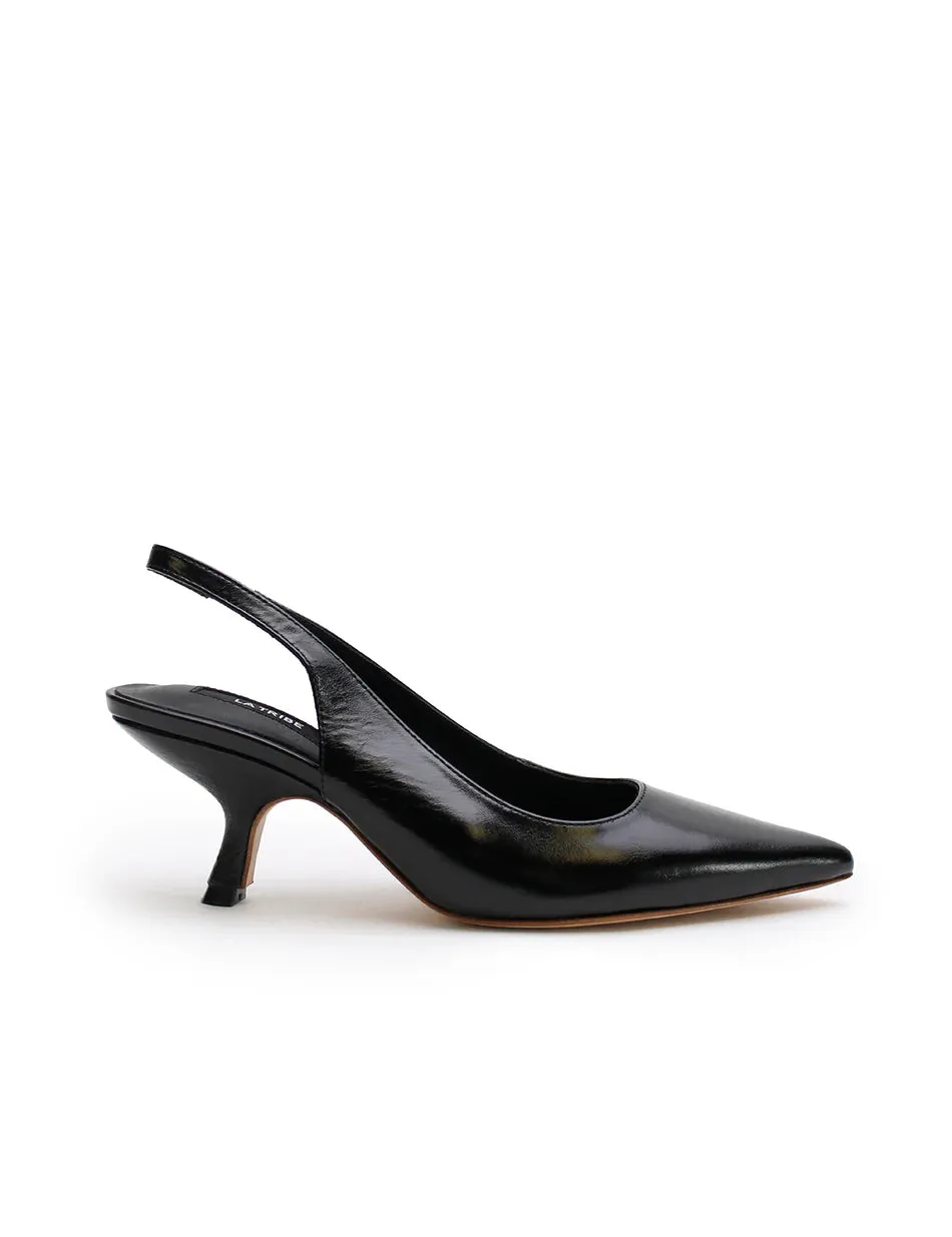 La Tribe Nina Sling Back BLACK