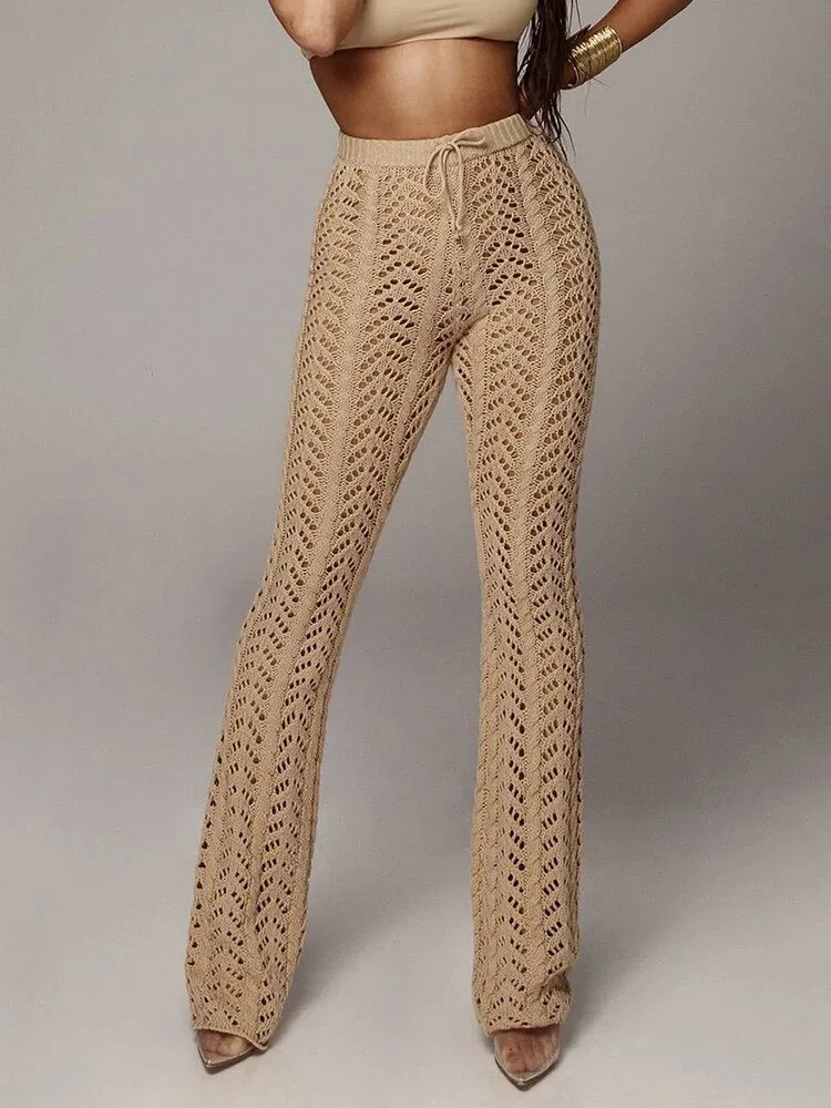 Let's Take A Trip Crochet Pants