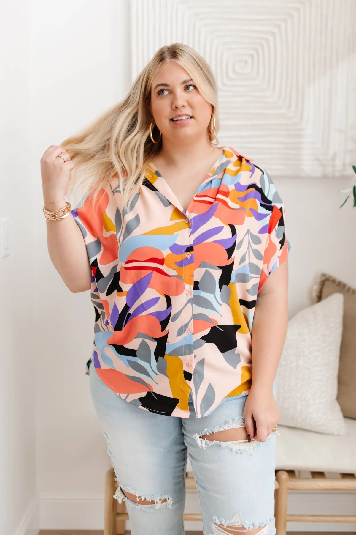 Marissa Bold Floral Top