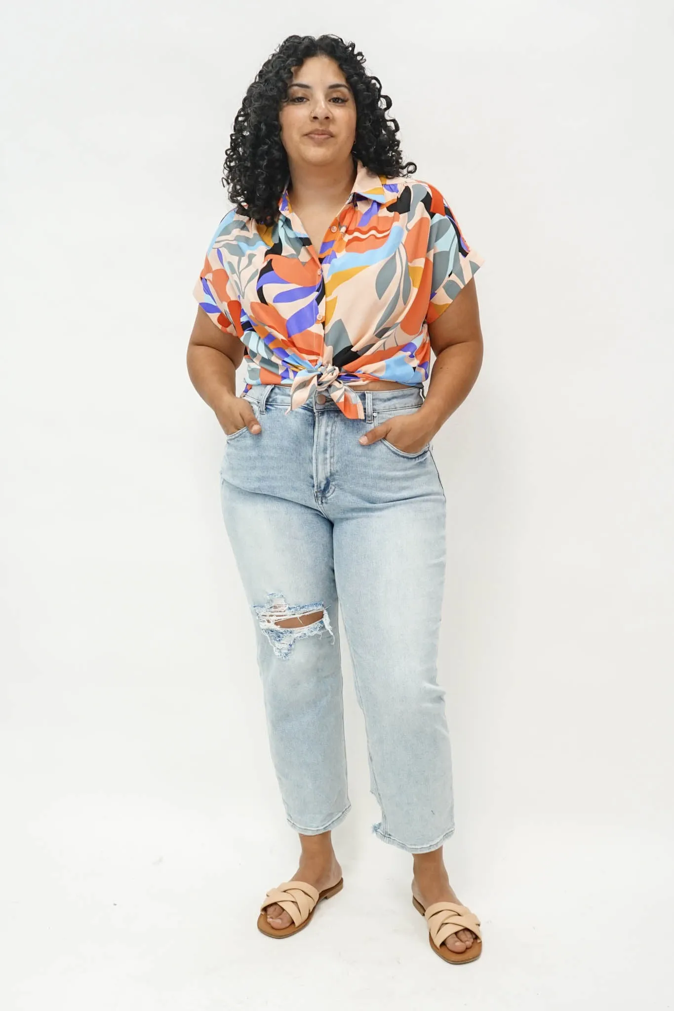 Marissa Bold Floral Top