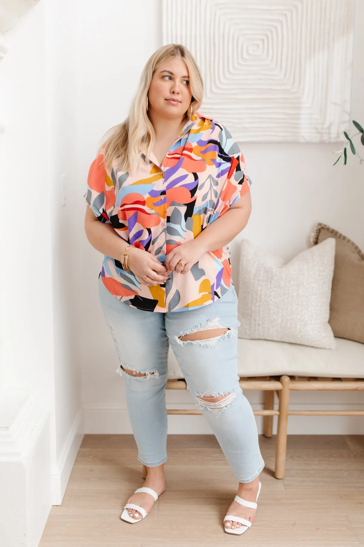 Marissa Bold Floral Top