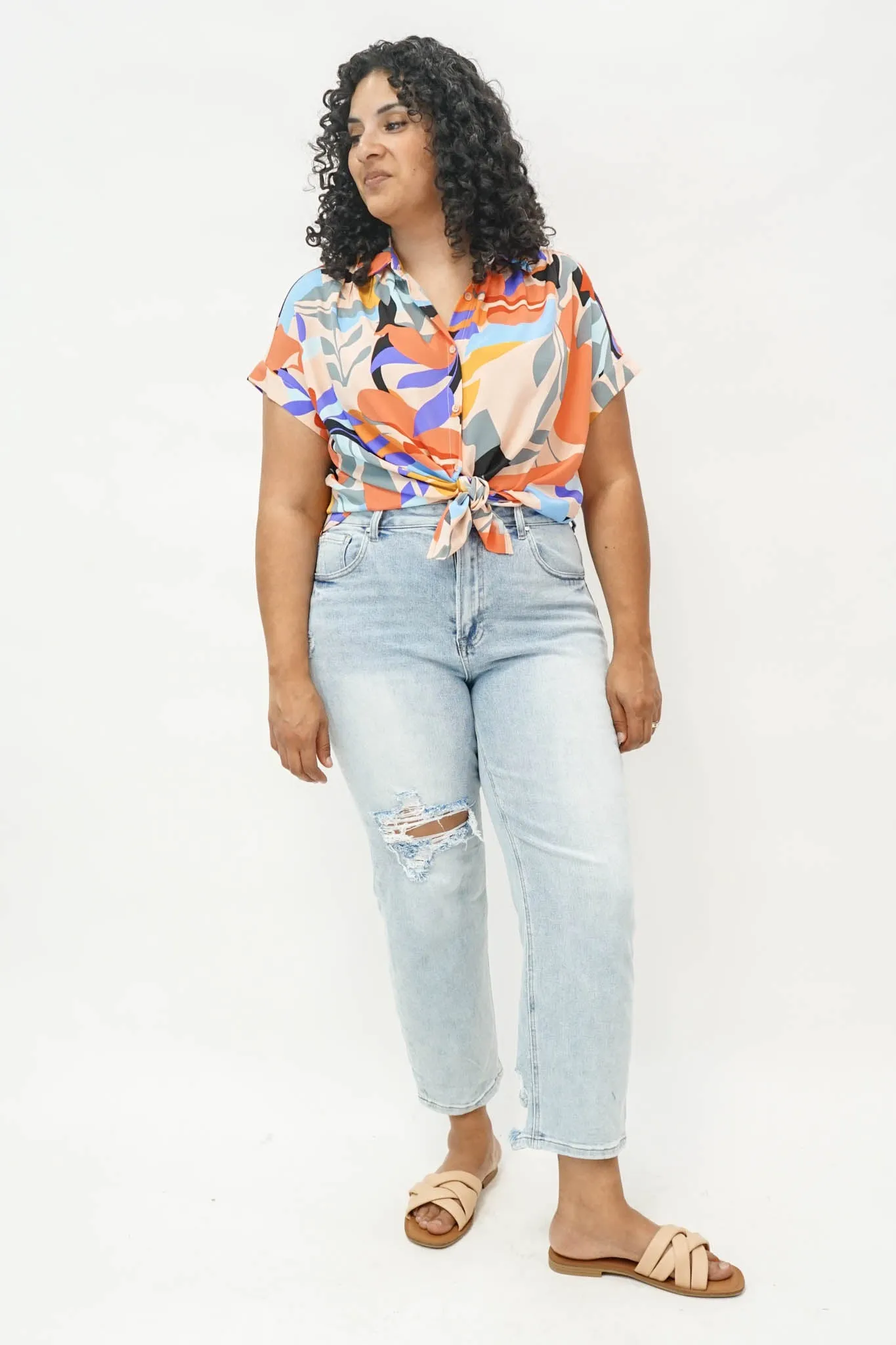 Marissa Bold Floral Top