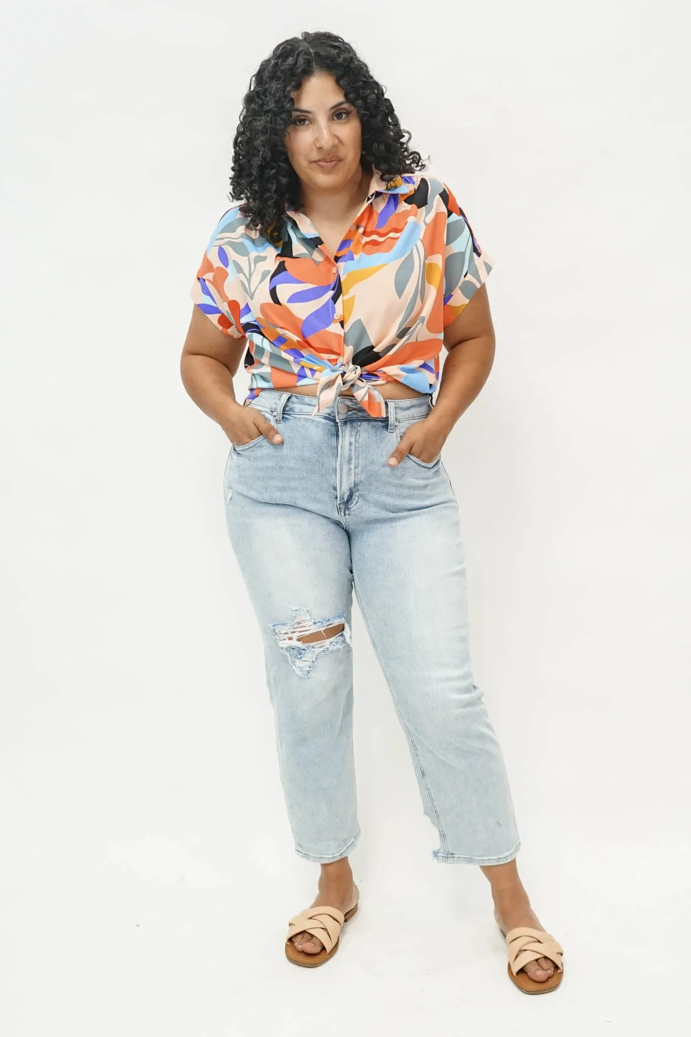 Marissa Bold Floral Top