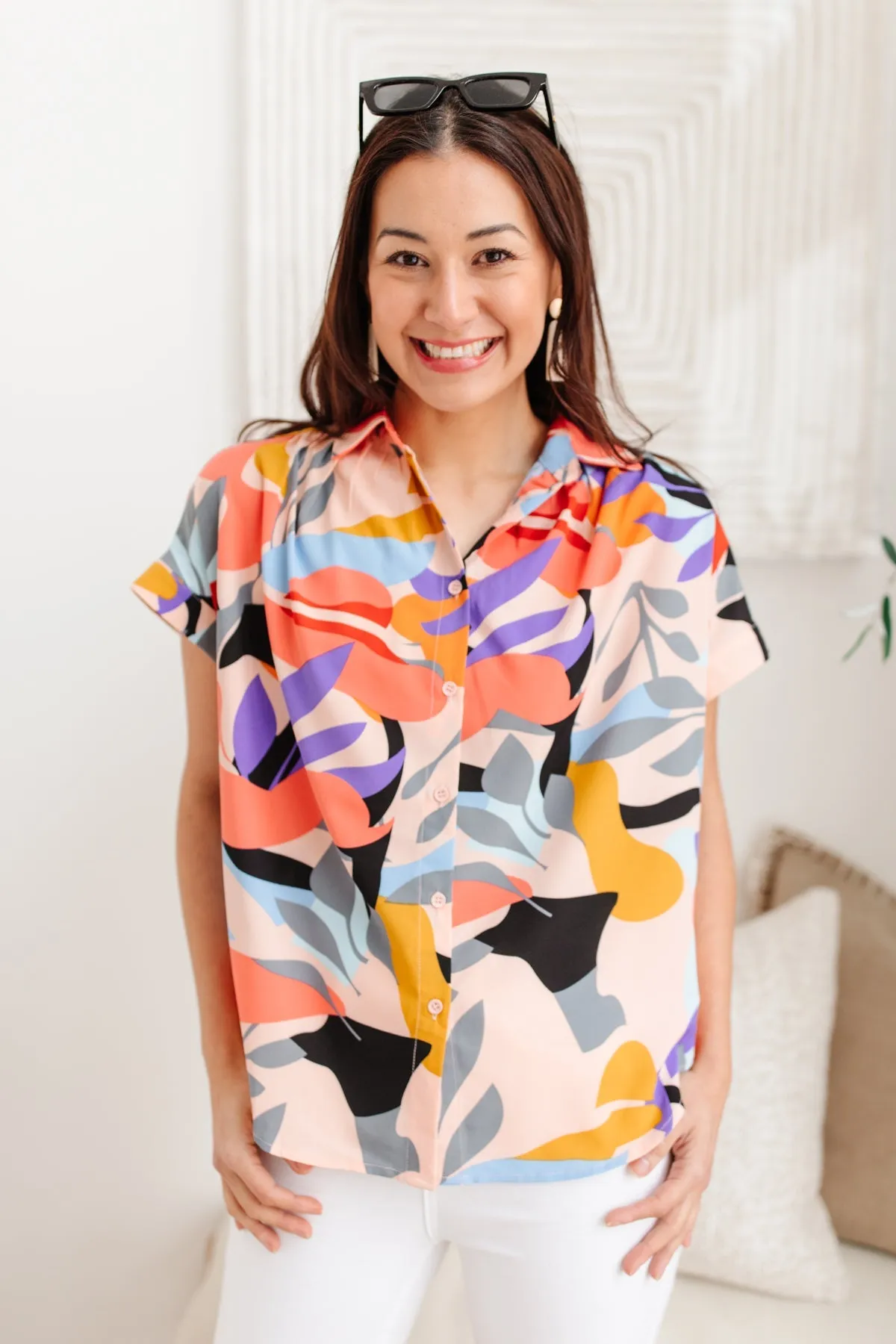 Marissa Bold Floral Top