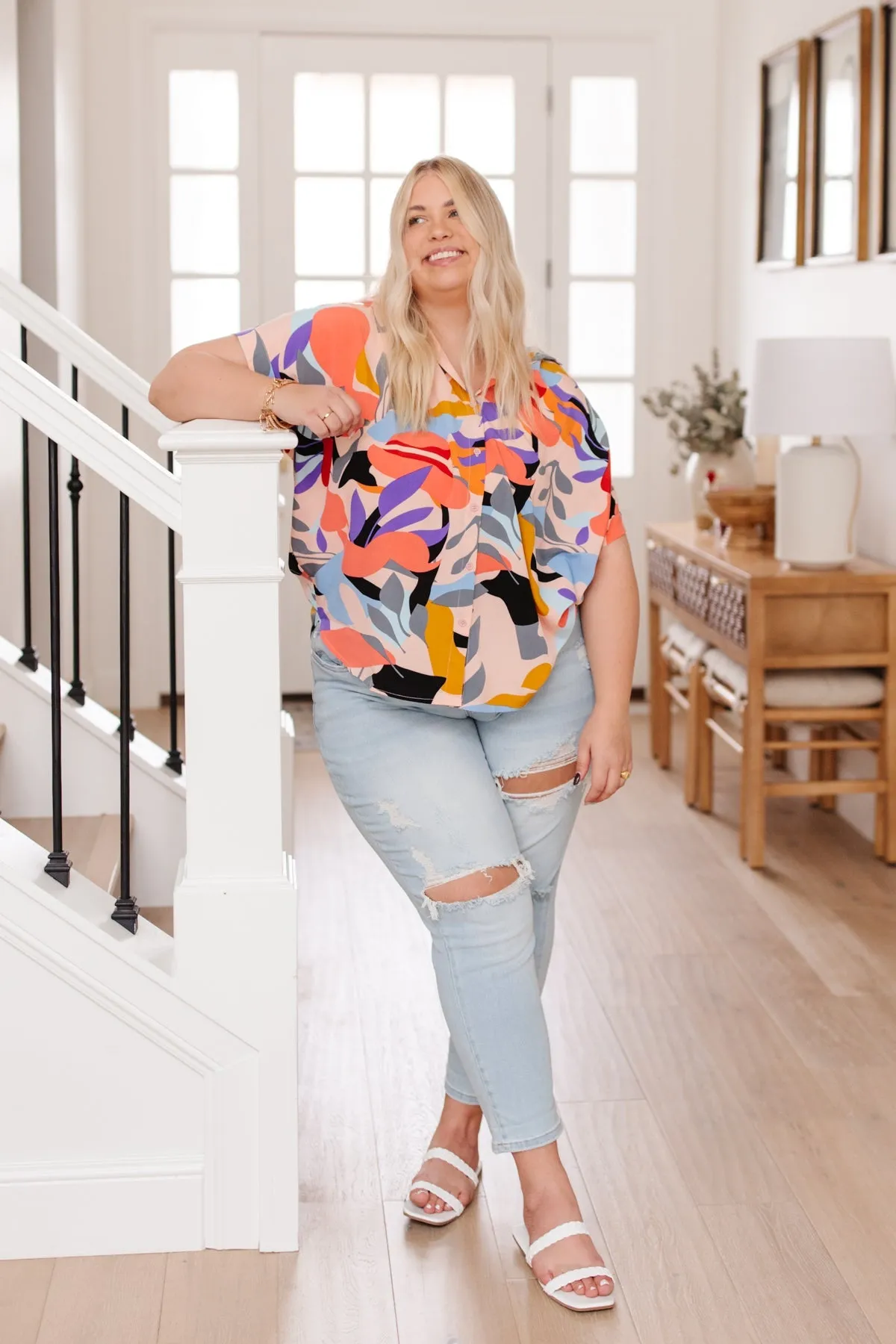 Marissa Bold Floral Top