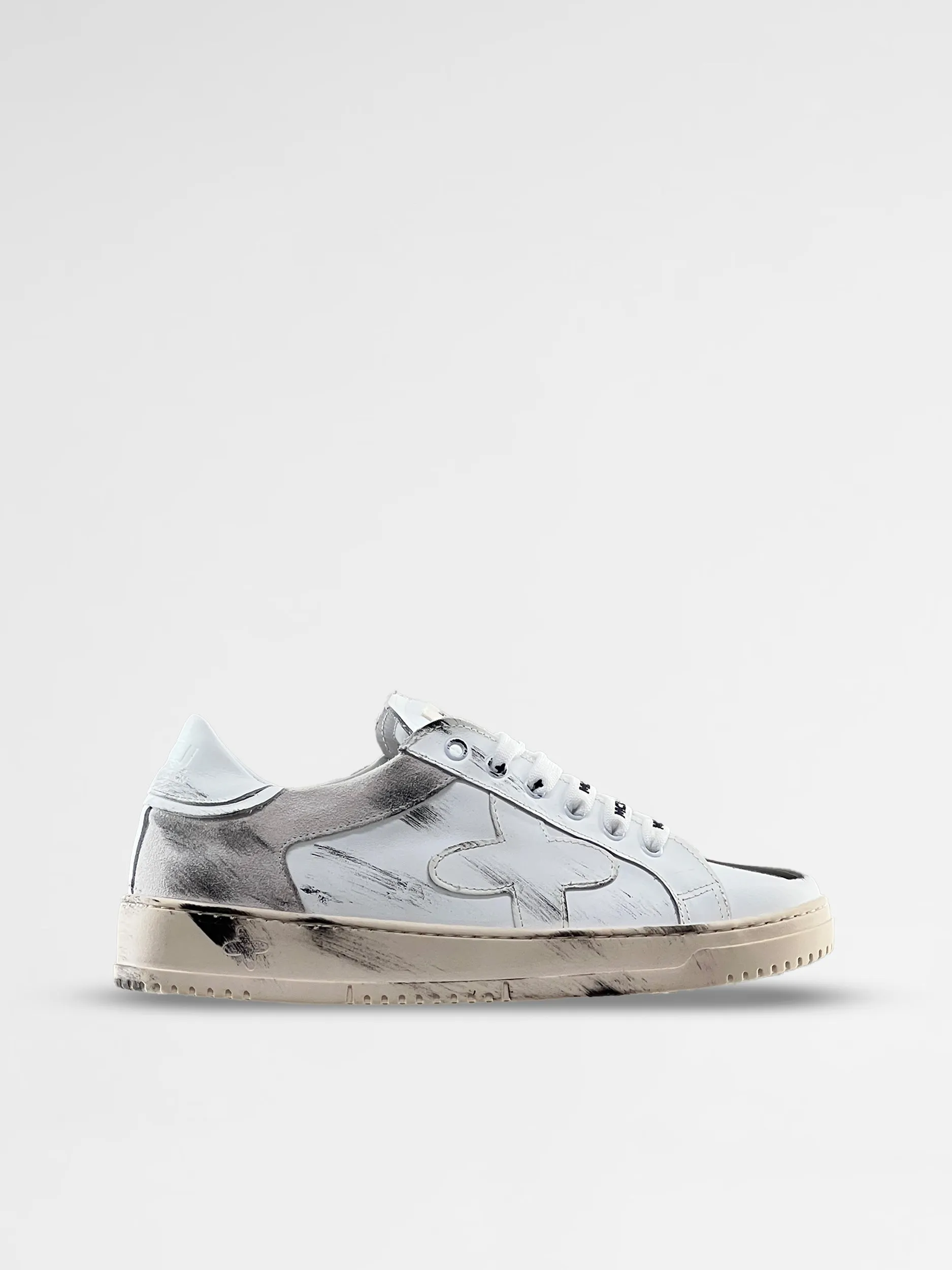 MCU Women White low-top Sneakers
