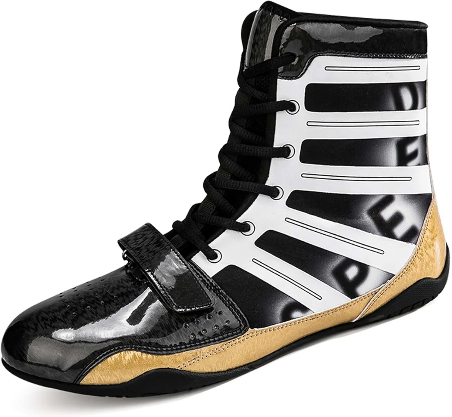 Men's and Women's High Traction Wrestling Shoes for Men,Durable Shoes for Wrestling, Boxing, Weightlifting & Bodybuilding -Combat Sports Footwear, Lightweight Gym Shoes