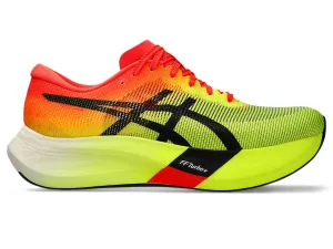 Men's Asics Metaspeed Edge Paris, Safety Yellow/Black, 9 D Medium