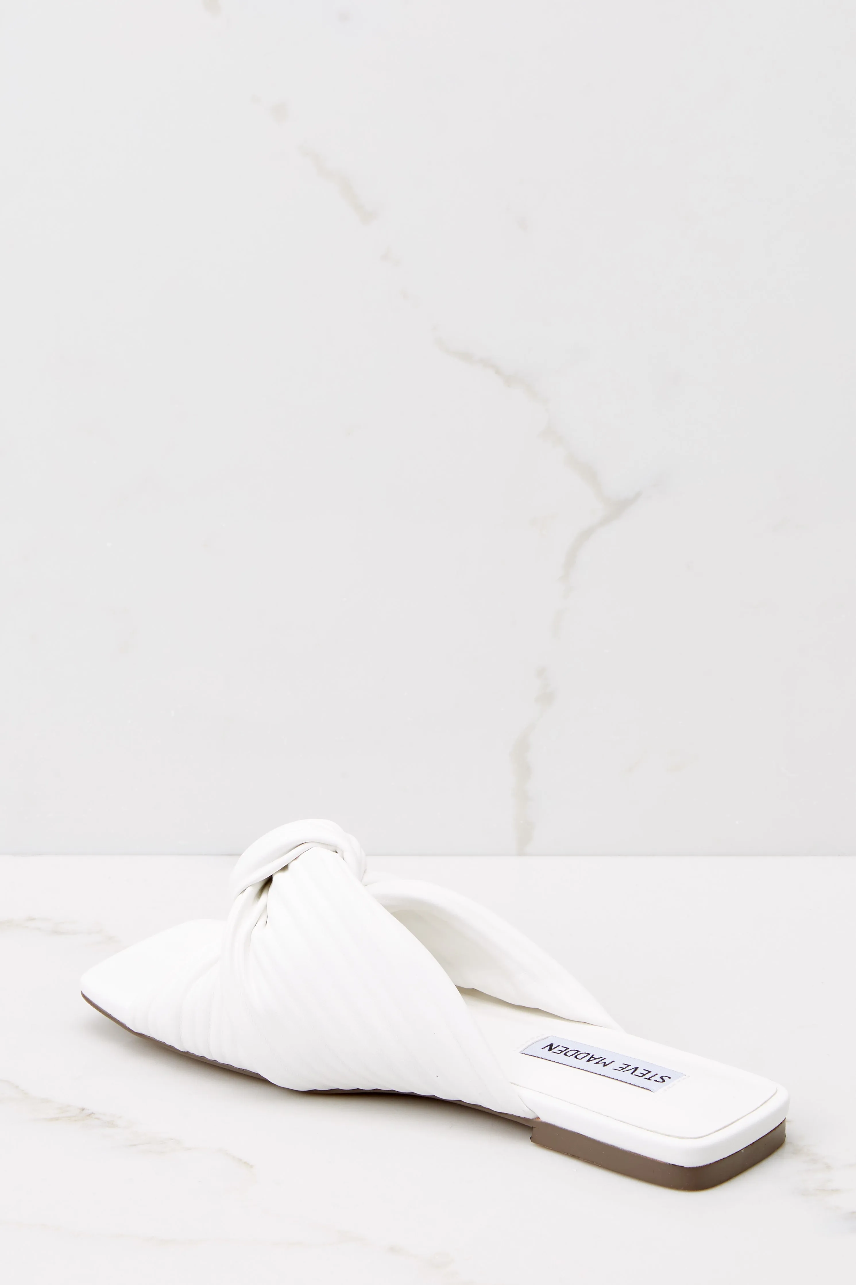 Mentor White Sandals