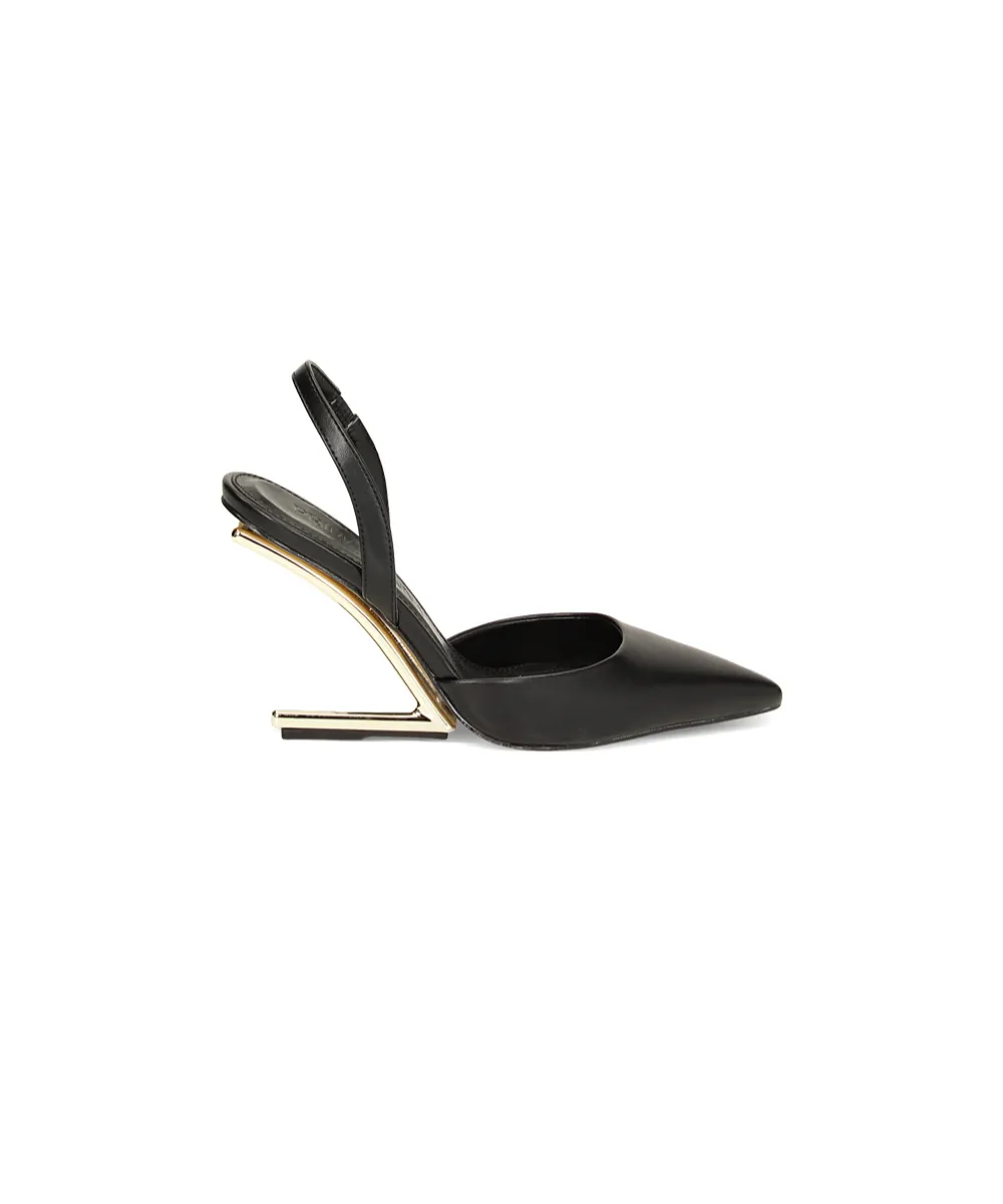 PRIMADONNA WOMEN HEELS WITH TRANSPARENT HEEL
