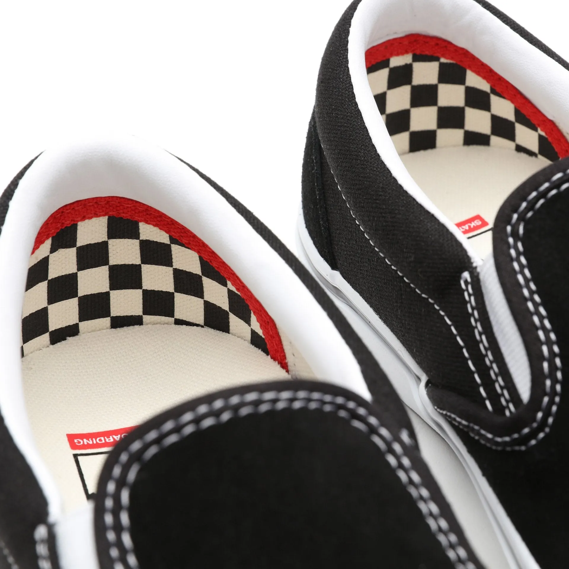 Skate Slip-On Black/White