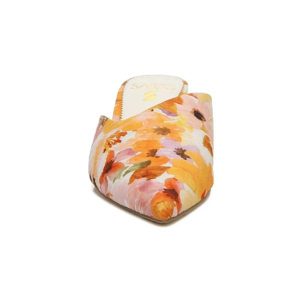 Visa Melon Fabric Franco Sarto Mules