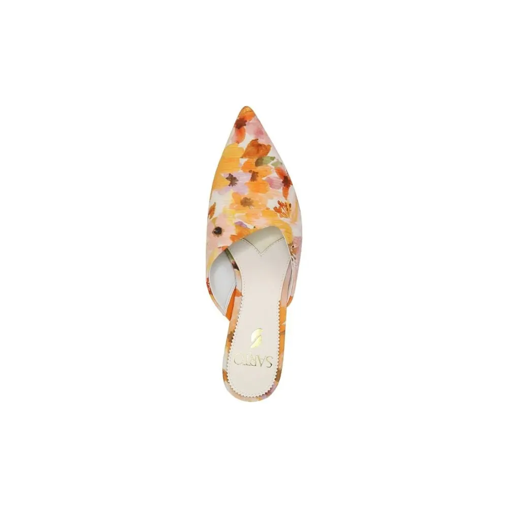 Visa Melon Fabric Franco Sarto Mules