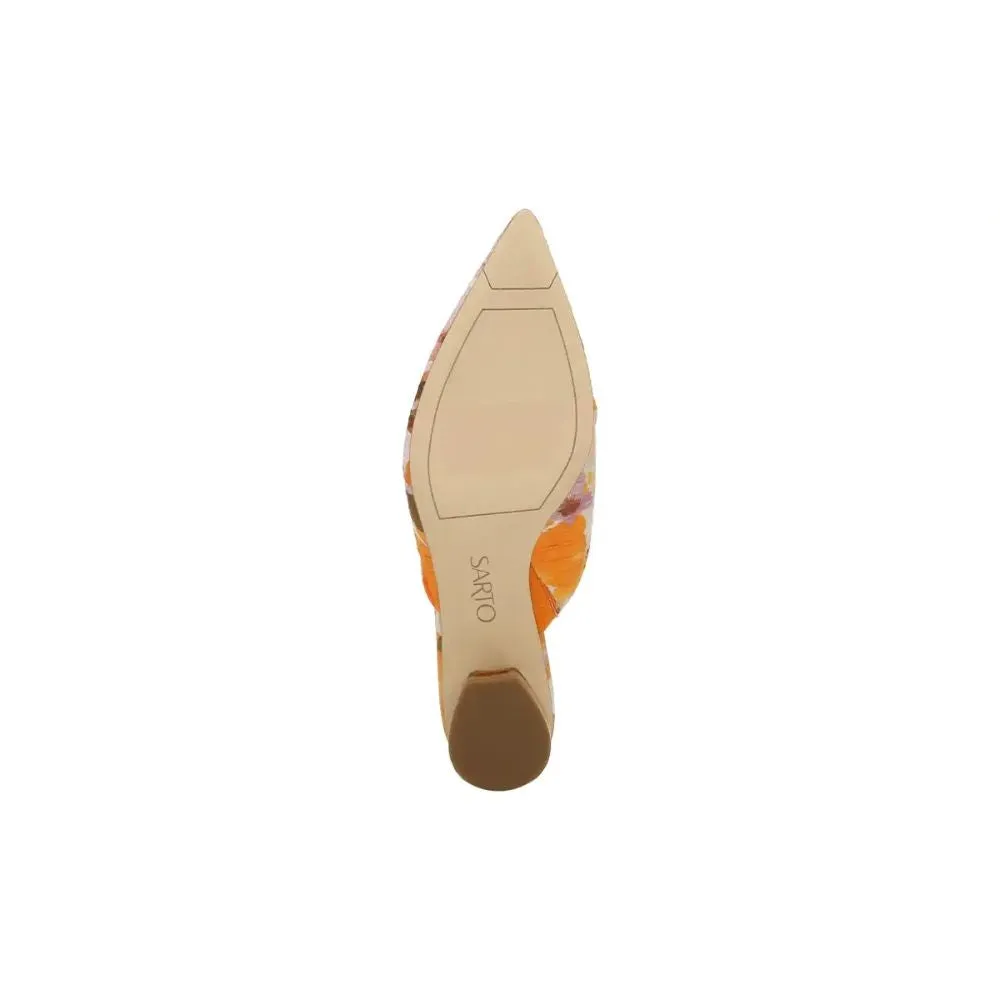 Visa Melon Fabric Franco Sarto Mules