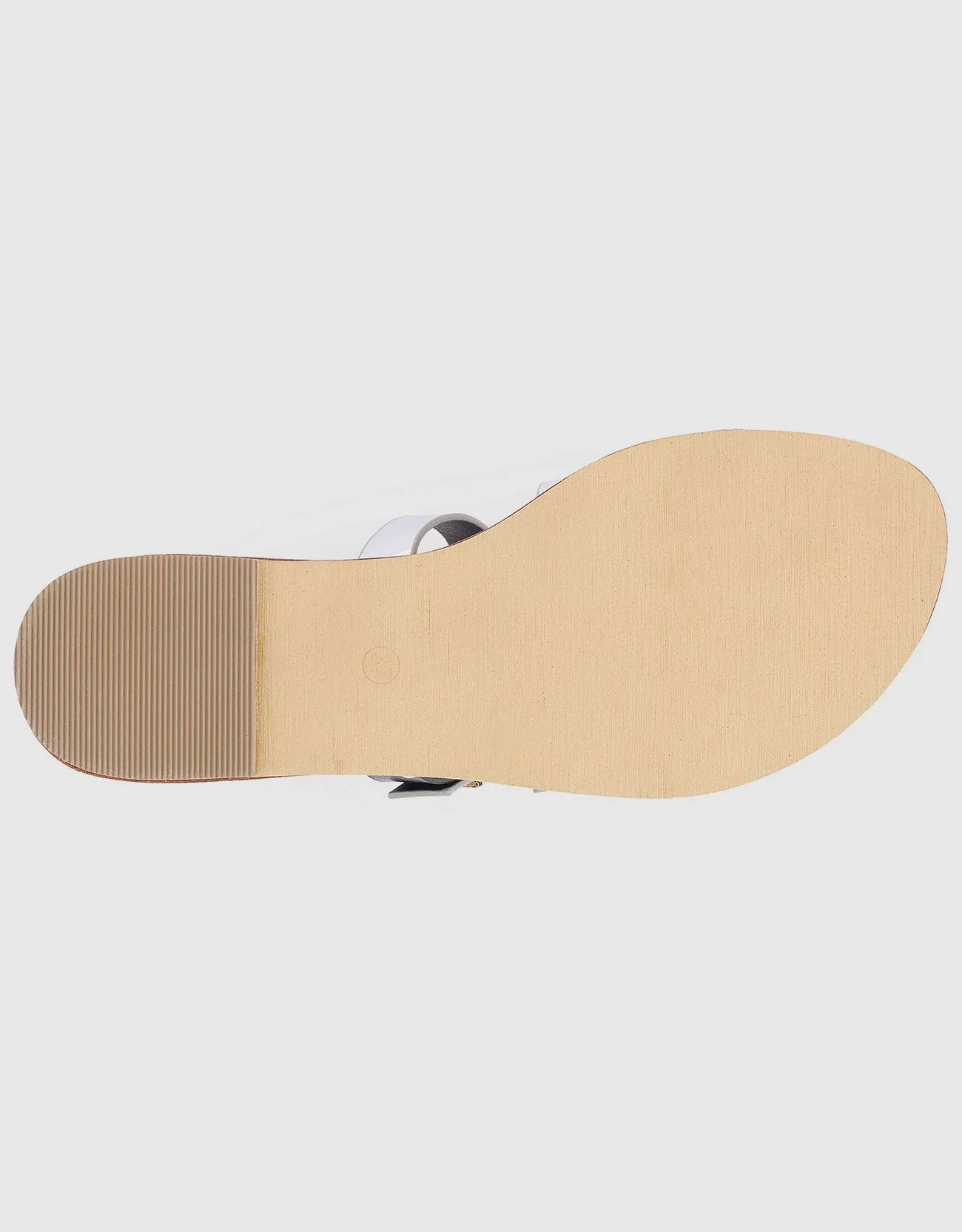 Women's Tri-Strap Buckle Slide  Sandal