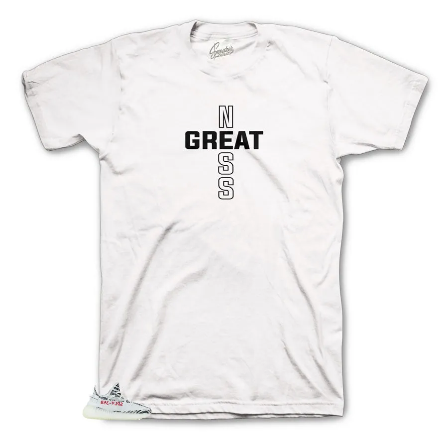 Zebra Greatness Cross Shirt